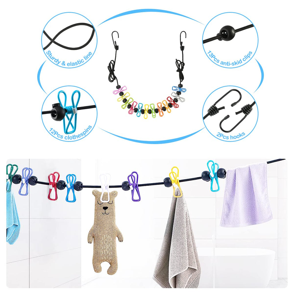 Plastic Hangers 50 Pack - Space Saving Cute Slim Hanger(Black)