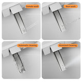 Vipbear Smart Toilet with Built-in Bidet, Bidet Toilet with Heated Seat, Multiple Cleaning Modes