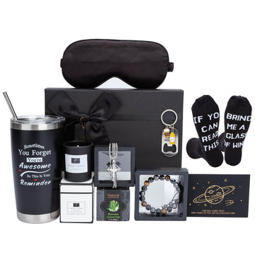 Birthday Gifts for Men Premium Gifts Baskets for Him Gifts Basket Ideas Set Thank You Gifts Man Retirement Gifts