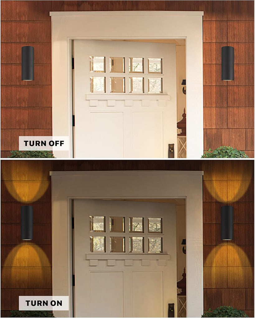 Outdoor Wall Sconce Lights, Black Exterior Lighting Fixtures