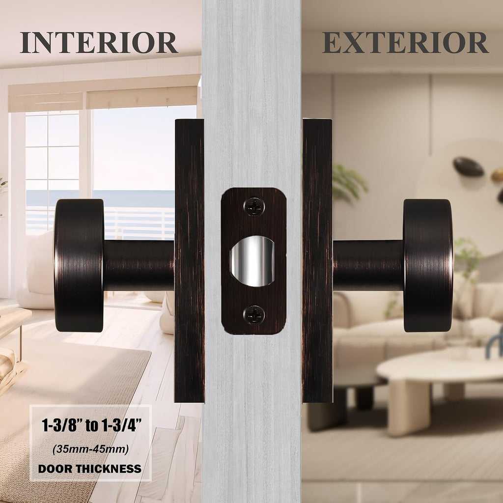 Oil Rubbed Bronze Door Knobs Passage Door Knobs Interior