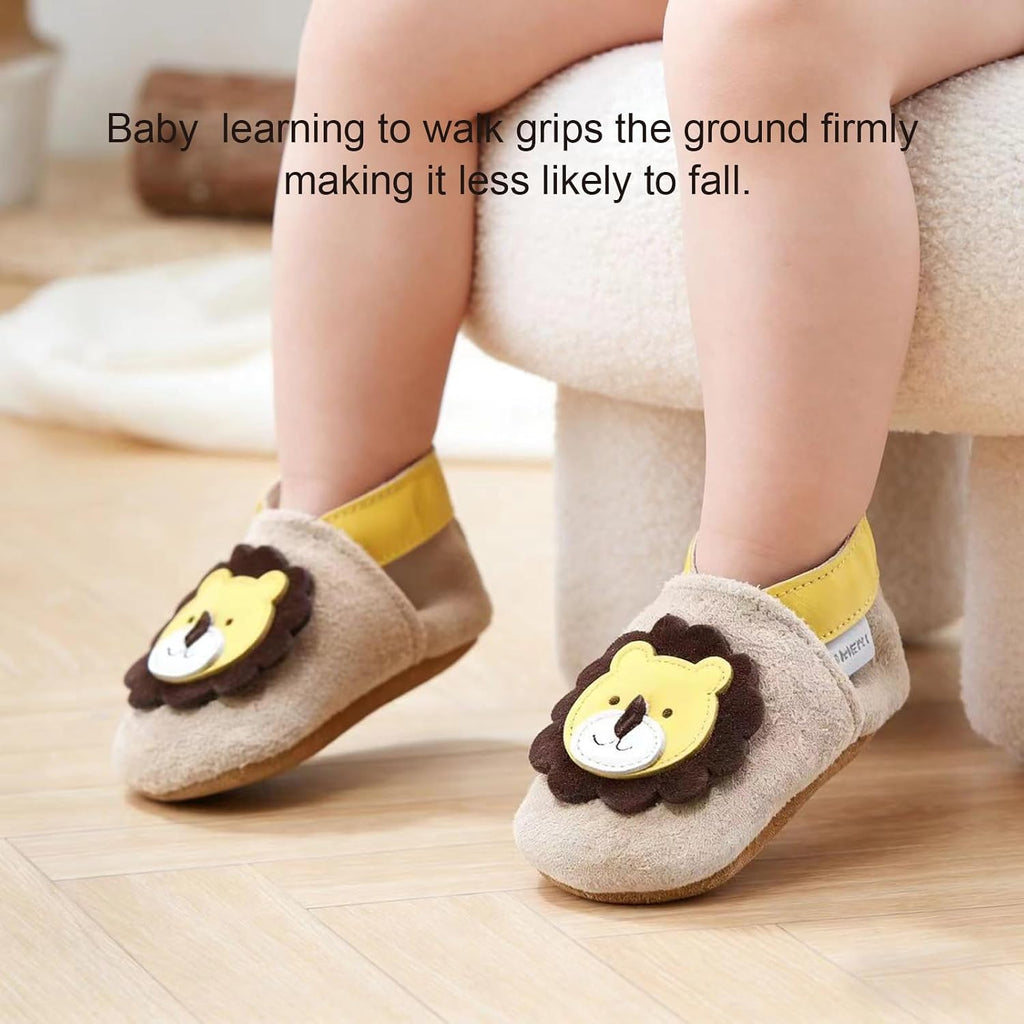 Baby Shoes Genuine Leather Soft Sole Non-Slip 0-3 Yrs Toddler Moccasins
