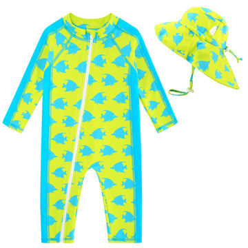 Baby Boys Swimsuit Infant One Piece Bathing Suit