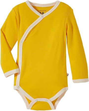 Organic Long Sleeve Kimono Bodysuit