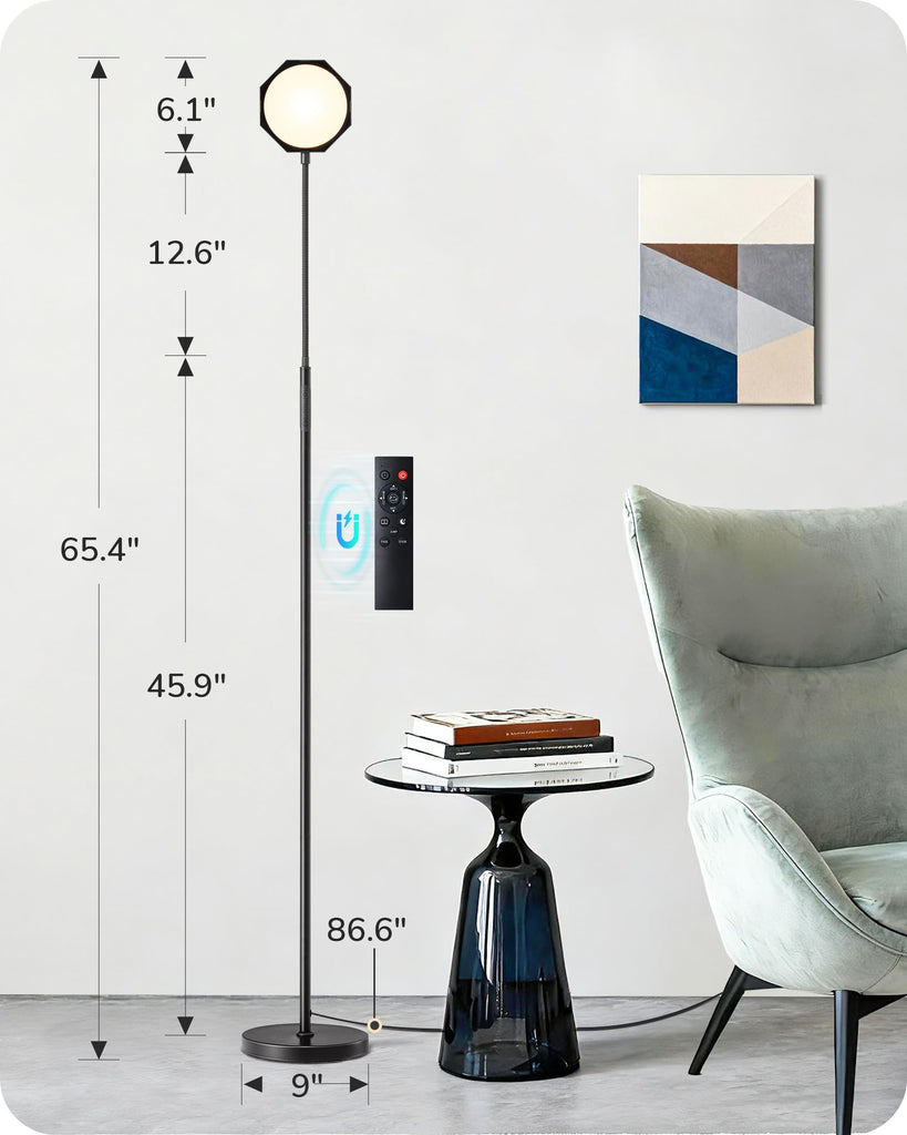LED Floor Lamp 1300LM Super Bright Standing Lamp RGBCW