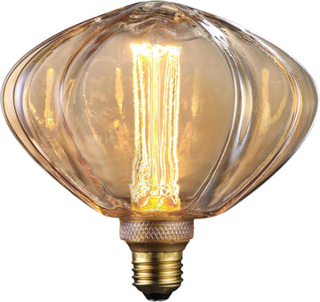 LED Oversize Edison Bulb, Vintage Decorative Light Bulb, E26, 2000K