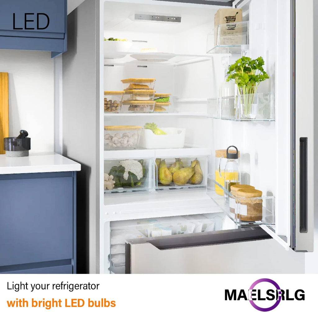 LED Appliance Bulb, 40W Equivalent, Range Hood Light Bulbs, Daylight White 5000K, 5W 500 Lumens, Non-Dimmable, E26