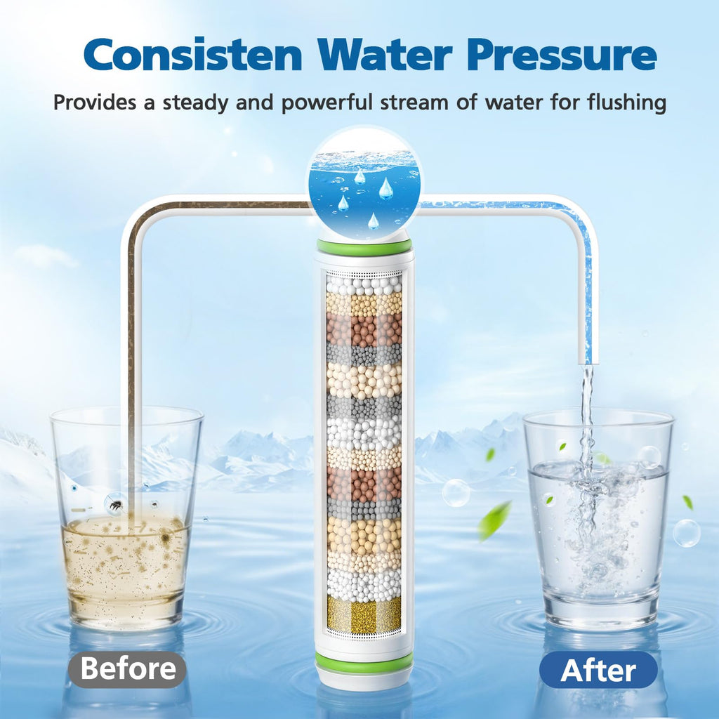 Shower Filter Compatible with Handheld Shower Head