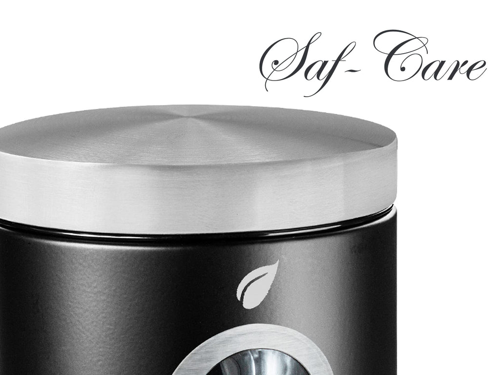 Saf-Care Kitchen Canisters - Modern Kitchen Decoration of Canister Set with Multiple Preservation Purposes by Tight