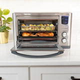 Digital 11-In-1 Air Fryer Toaster Oven Combo 26 Qt Convection Rotisserie Dehydrator Bake Broil 1800 Watts