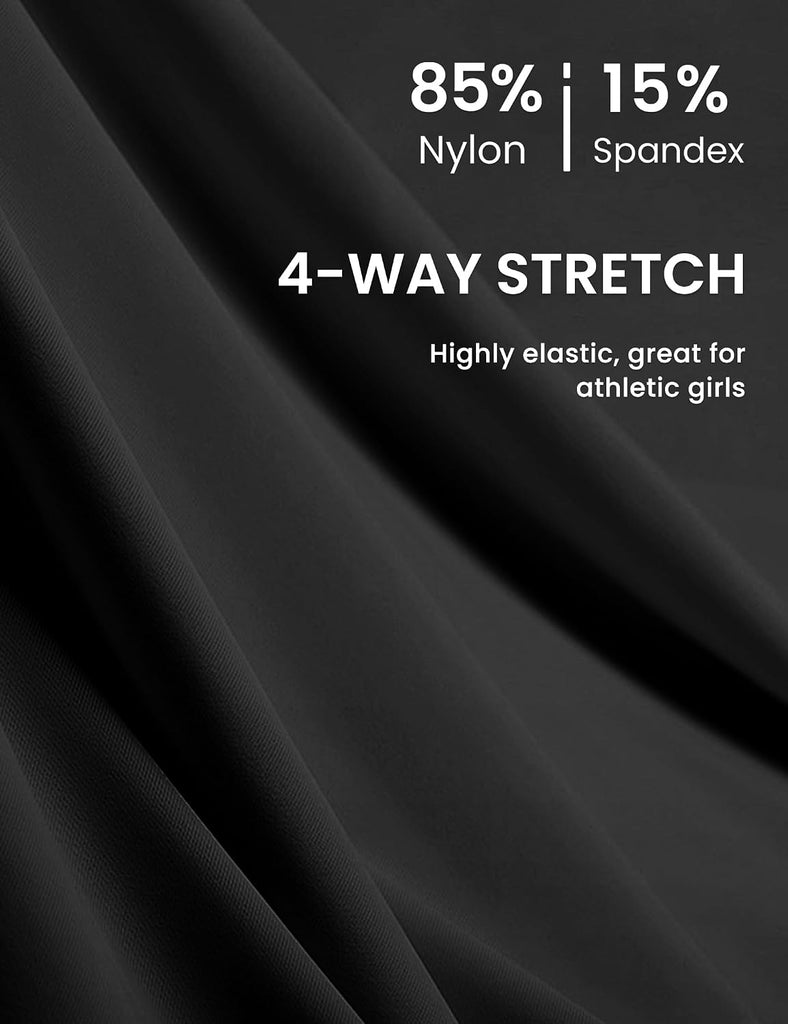Girls Sports Bra Soft Training Tops with Removable Padding
