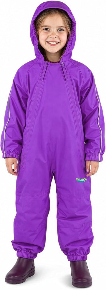 Waterproof One Piece Rainsuits and MudStopper Coveralls for Kids