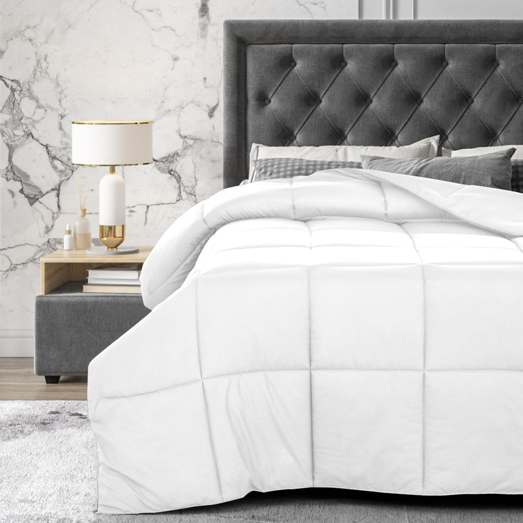 LUX Décor Twin Comforter - 92x68 Ultra-Soft Down Alternative Duvet Insert