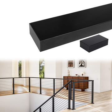 8ft Black Stainless Steel Cable Railing Handrail HT10