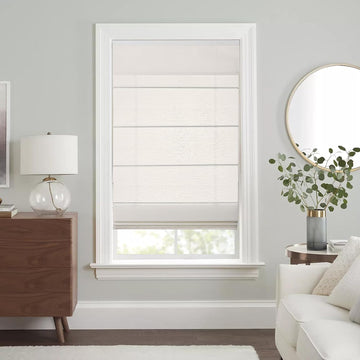 Cordless Light Filtering Roman Shades for Indoor Windows, Bedroom, Nursery, Home, Office, Room Darkening, Thermal