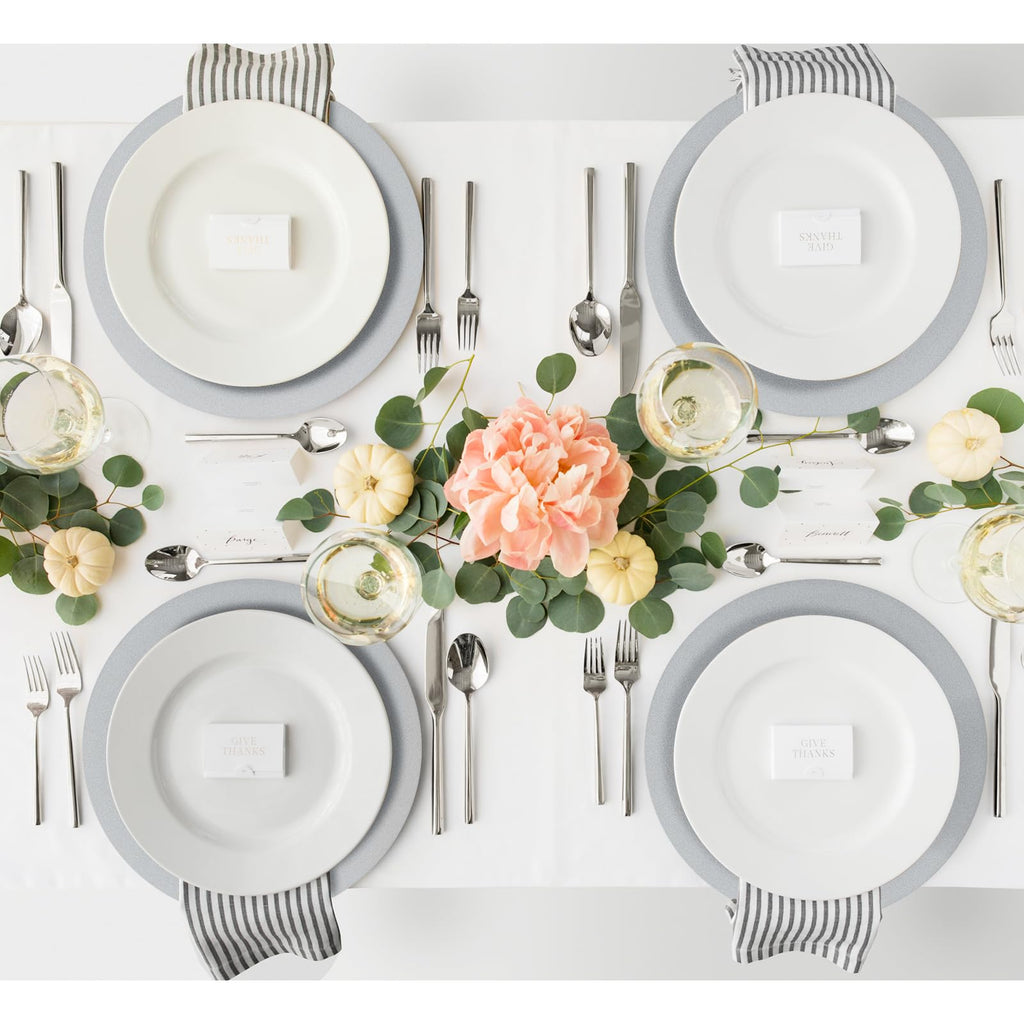 Silver Charger Plates Set of 6, 13" Plate Charger for Dinner Plates