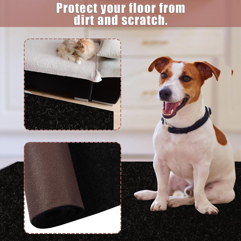 Runner Rug 2 ft x 6 ft Carpet Runners, Indoor/Outdoor Hallway Kitchen Entryway Bedroom Area Rugs with Non-Slip Rubber