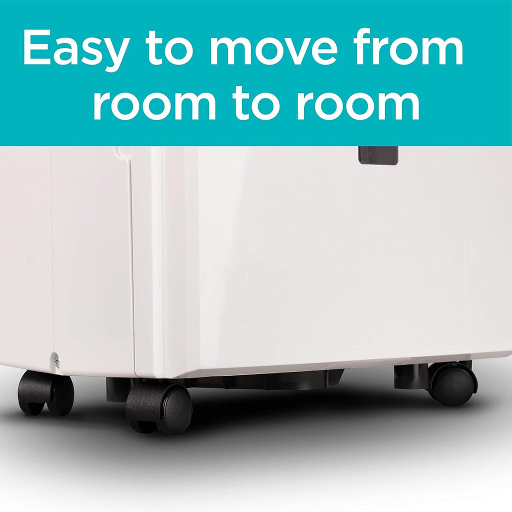 30-Pint Dehumidifier | Portable Dehumidifiers for Home | Energy Star Safe | Quiet Dehum | In Room Dehumidifying