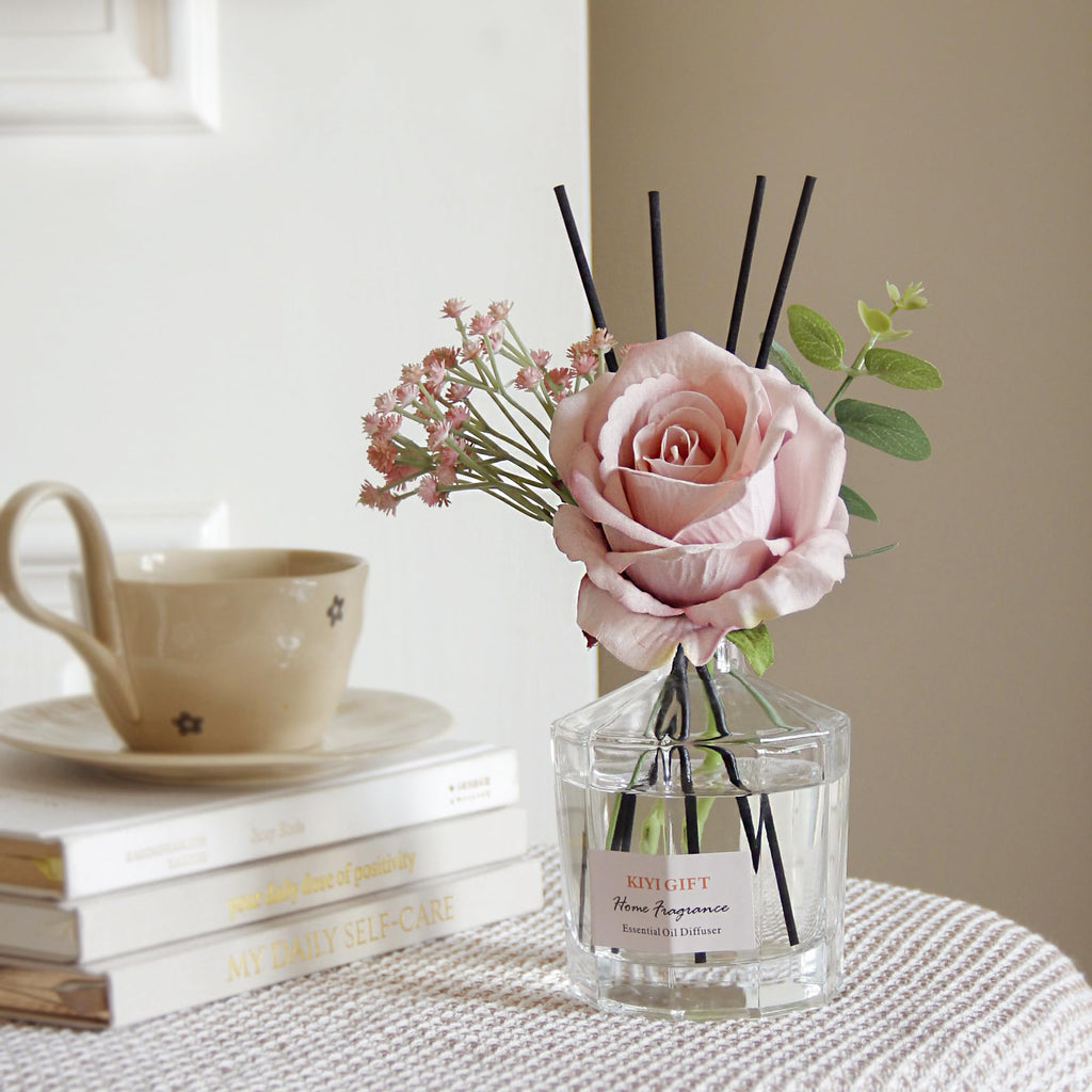 Reed Diffuser Set, 8.4 fl oz Scent Diffuser with 6 Reed Sticks, Home Fragrance, Up to 120 Day Long Lasting Scent, Reed