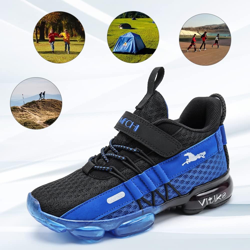 Boys Girls Sneakers Kids Mesh Lightweight Running Tennis Shoes