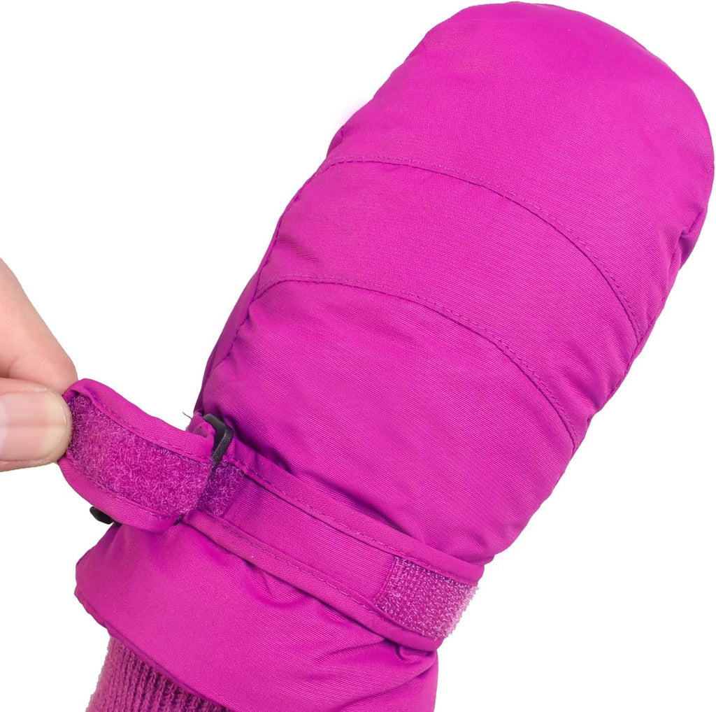Children Kids Mittens Winter Warm Winter Snow Ski Windproof Gloves