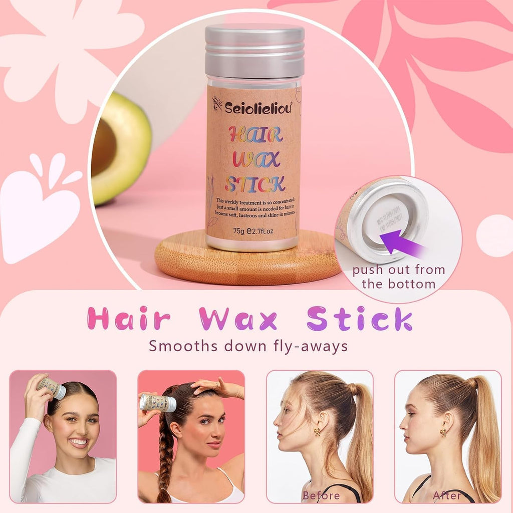 Hair Accessories for Girls, 1350P Colorful Hair Ties with 72P Hair Clips