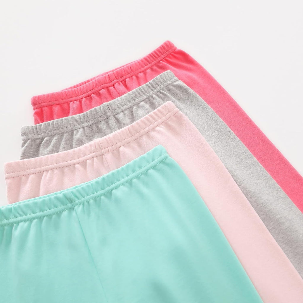 Toddler Girls' Soft Cotton Pants, Pack Leggings