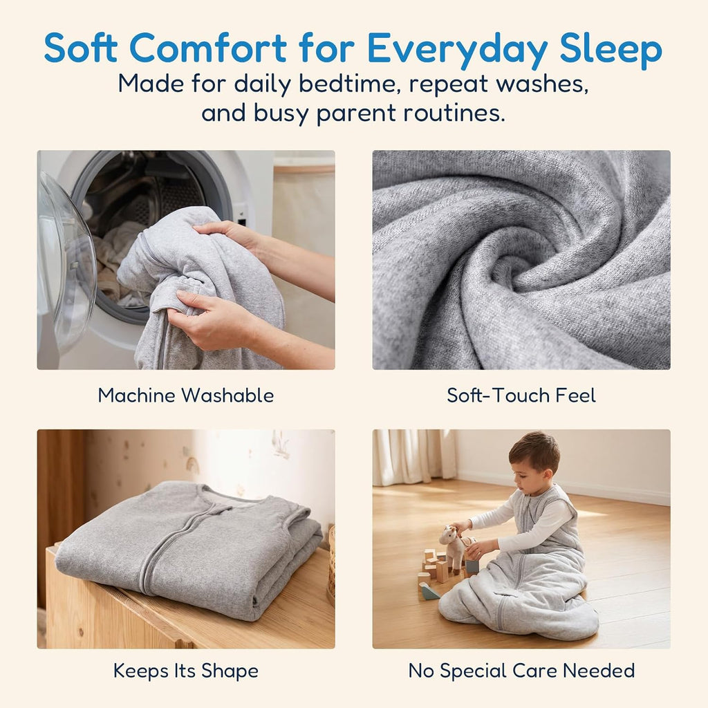 Toddler Sleep Sack 1.0 TOG - -, Wearable Blanket Sleep Bag