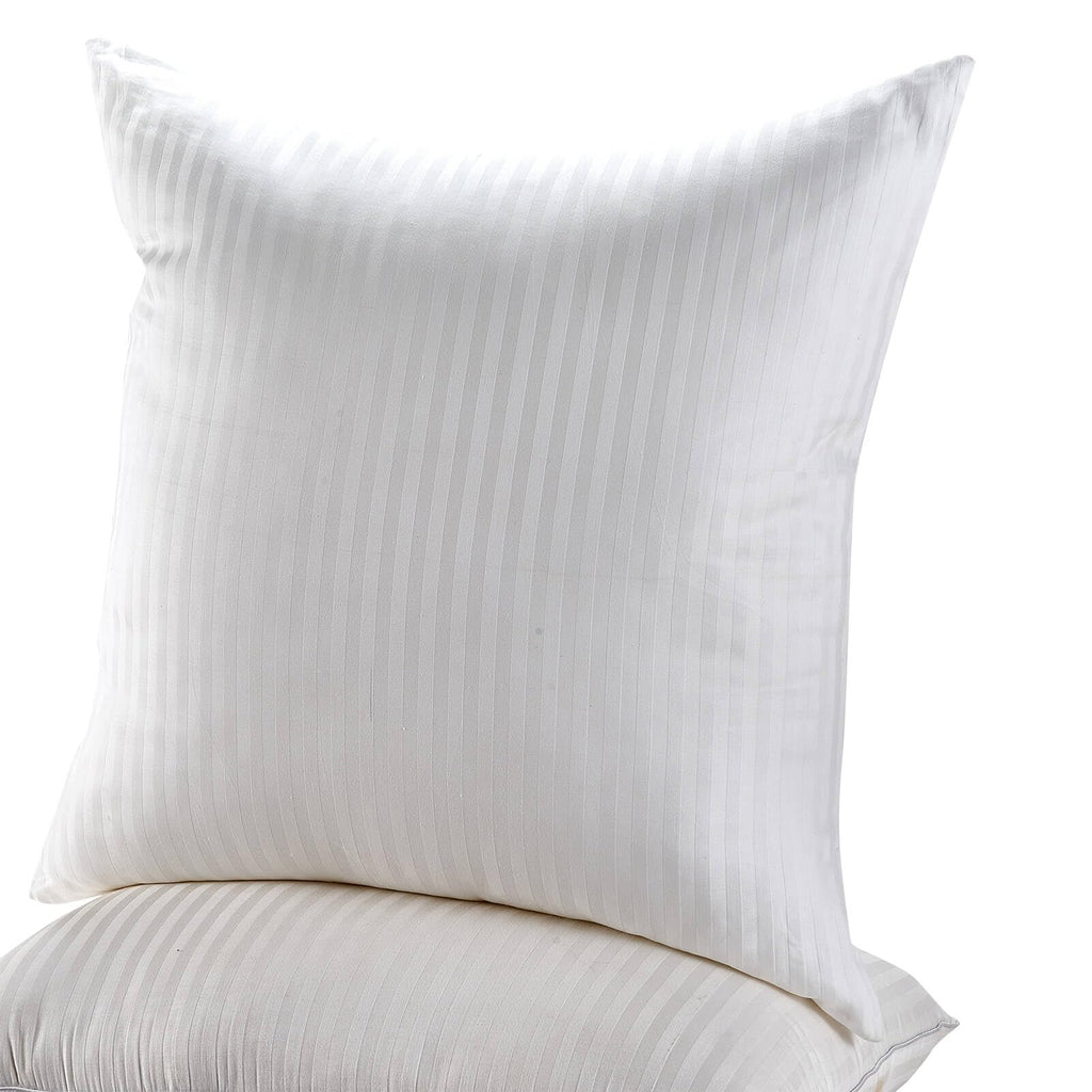 Stripped Pattern Pack of 2 Euro Pillow Inserts 26x26