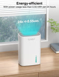 Small Dehumidifier for Home, 30oz Mini Quiet Dehumidifier for Bathroom Bedroom