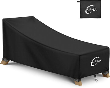 Waterproof Patio Lounge Chair Covers for Outdoor Furniture, Heavy Duty Outdoor Chaise Lounge Cover with Anti UV and
