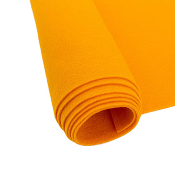Craft Felt Fabric by The Yard - 72" Wide & 1.6mm Thick Acrylic Felt - Soft and Durable Dk. Mango Fabric for DIY Arts