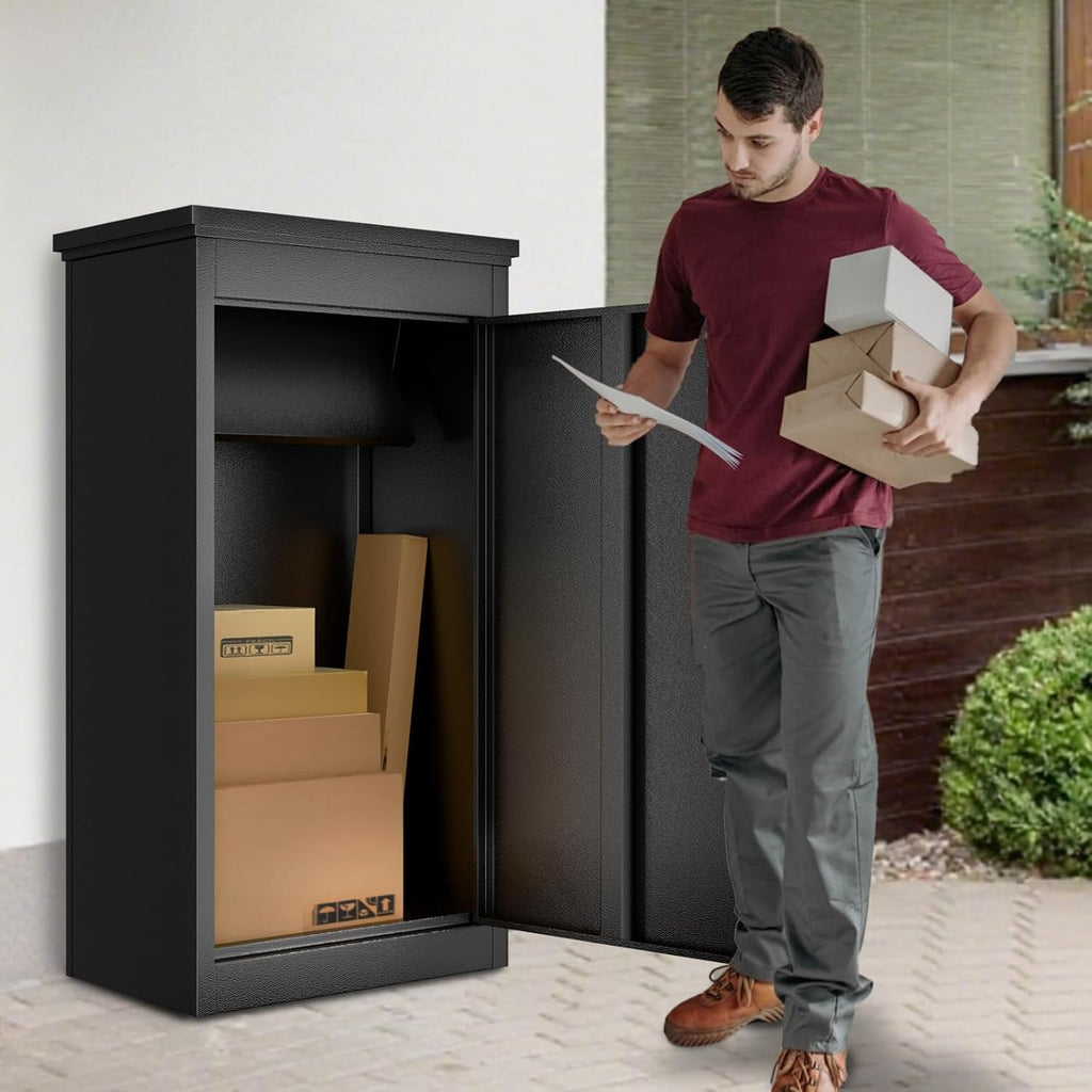 Package Delivery Boxes Drop Box with Combination Lock