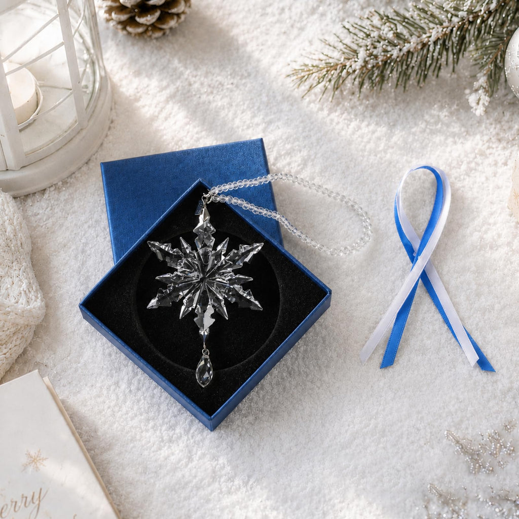 2026 Crystal Snowflake Hanging Ornament for Christmas Tree