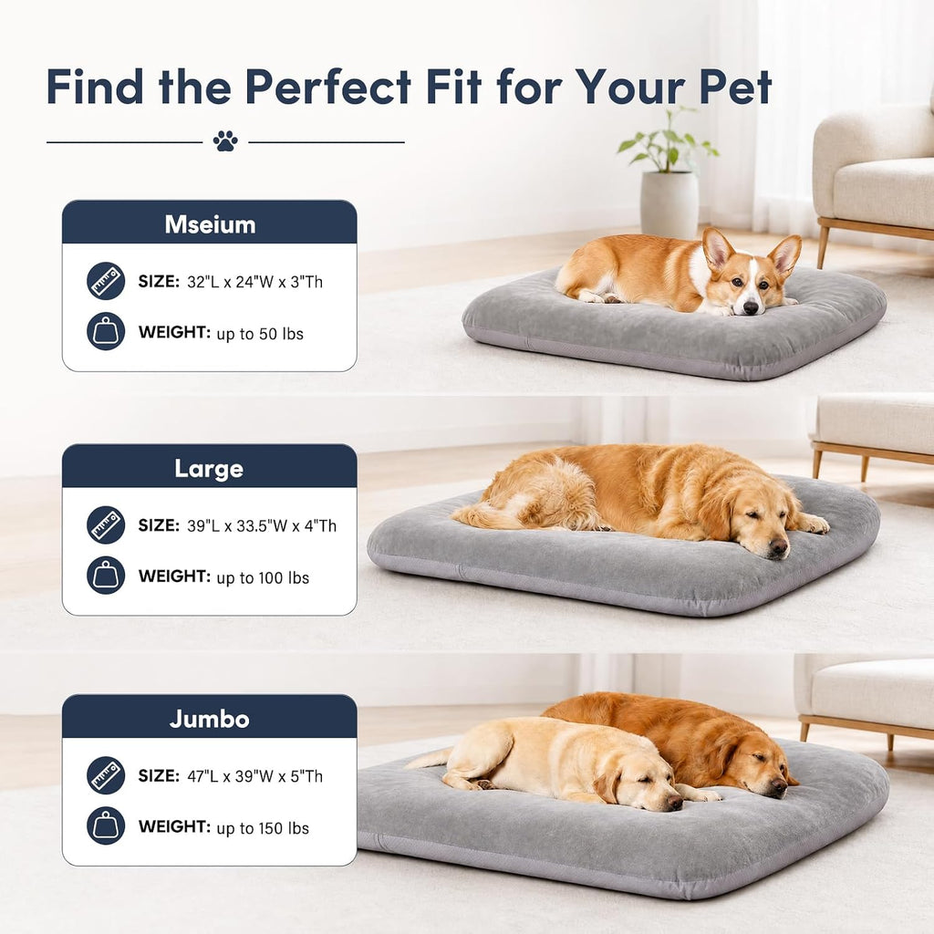 Orthopedic Extra Large Dog Bed, Super Soft XL Pet Bed