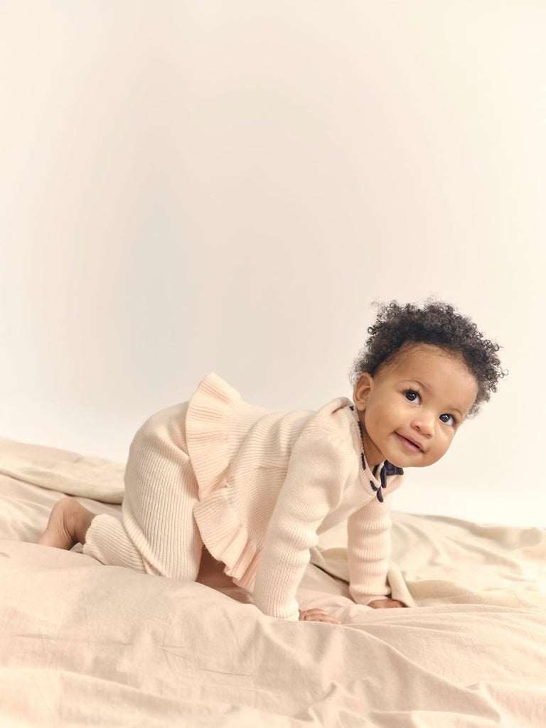 Baby Girls' And Newborn Long Sleeve Sweater and Pants piece Outfit Set