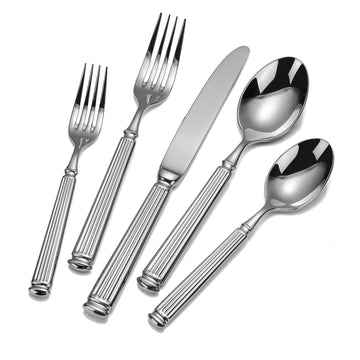 Heavy Duty Silverware, 40 Pieces 18/10 Stainless Steel Flatware Set for 8