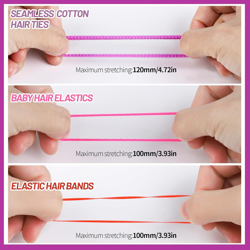 Hair Accessories for Girls Colorful Hair Rubber Bands Hair Ties