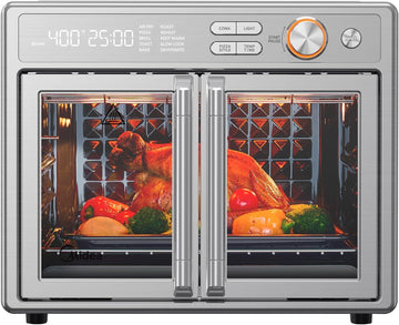 Flexify Pro French Door Air Fryer Toaster Oven, Premium Cooking Experience with Precision Heat, Easy