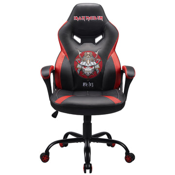 Iron Maiden - Gaming Chair - Gamer Office seat Senjutsu Black and red - Size S/M