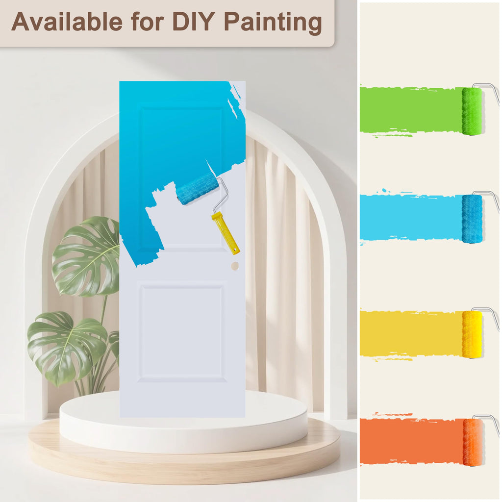24"x80" Right-Hand Prehung Interior Door with Jamb Kit, White Primed