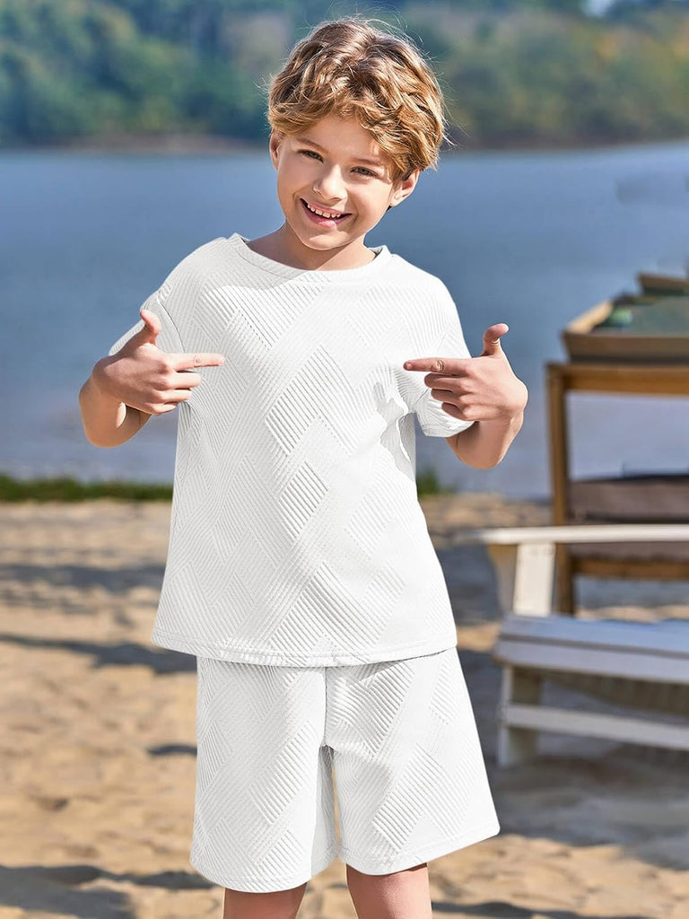Boys Short Sets 2 Piece Summer Outfits