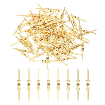 100Pcs Chandelier Connector Clip 25mm Copper Crystal Chandelier Pin