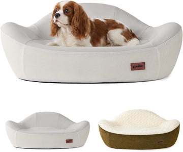 45D Orthopedic Memory Foam Dog Bed Sofa with 2 Washable Cover Green