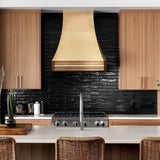 30 Inch Brass Wall Mount Range Hood Baffle Filters