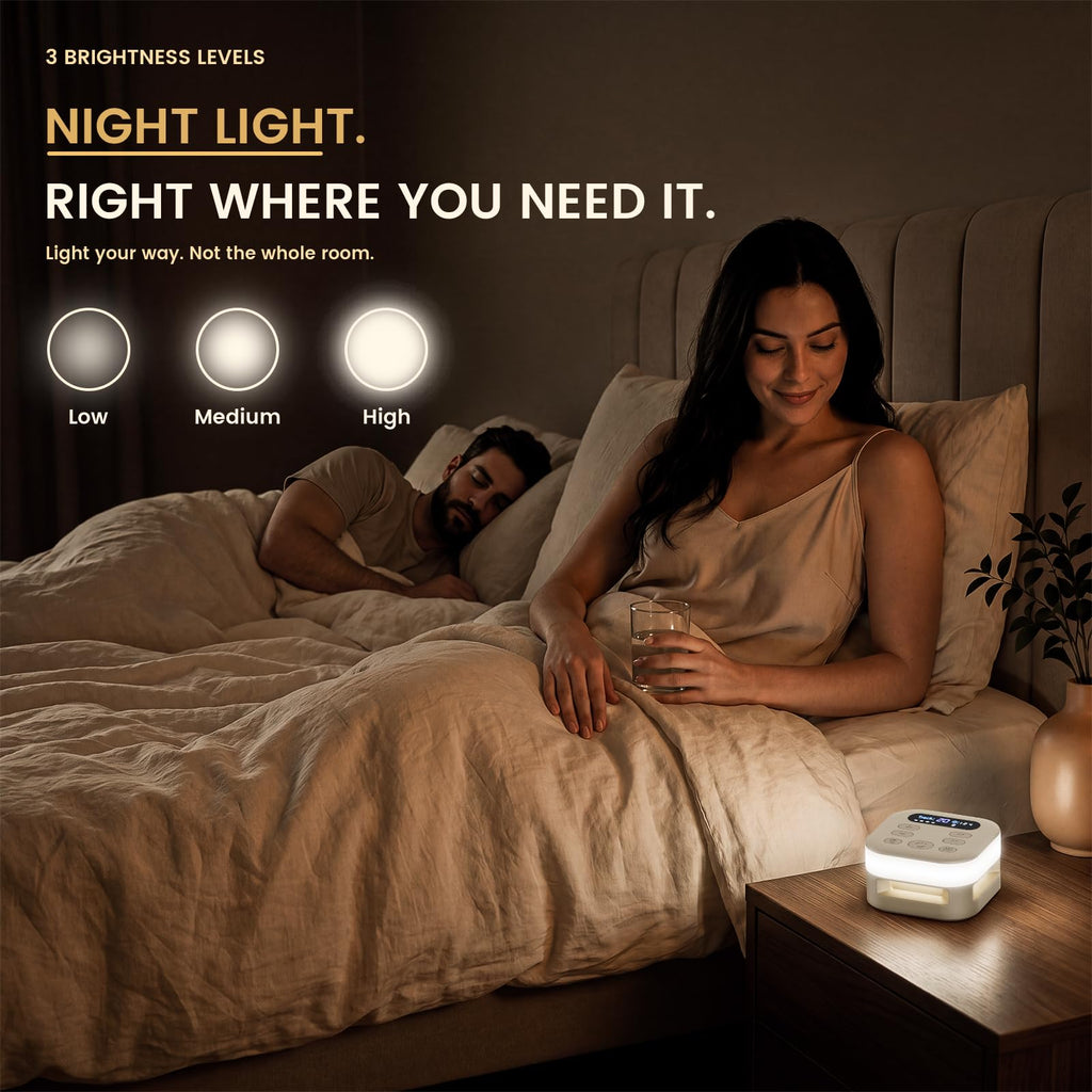 Sound White Noise Machine & Essentials for Baby & Adults -Putty