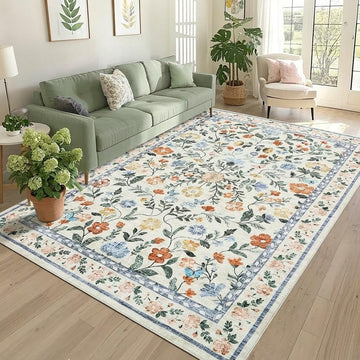 Washable Area Rug 9 x 12