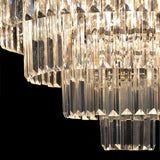 24 Lights Empress Crystal Chandelier Lighting Modern Contemporary Chandeliers Pendant Ceiling Lamp Lights Fixture 7-Tier for Dining Room Living Room Hotel Showroom W39.4 A107-B07CWL4HRD