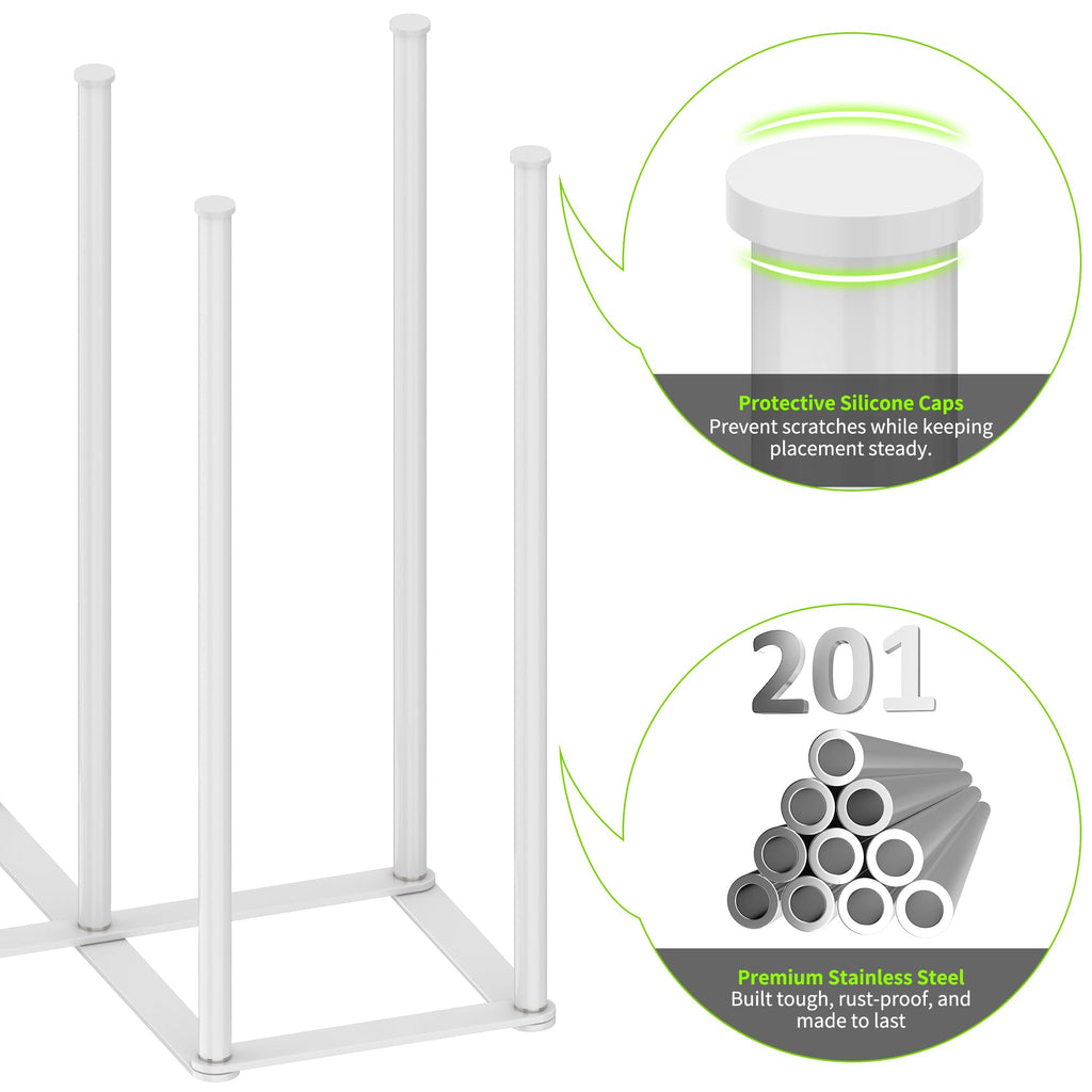 Collapsible Bottle Drying Rack, Foldable Baby Bottle Drying Rack, Portable Drainer Stand Holder for Water Bottles