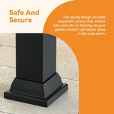 Grill Gazebo 6' x 8' with Galvanized Steel Roof and Pergola  - Image 7